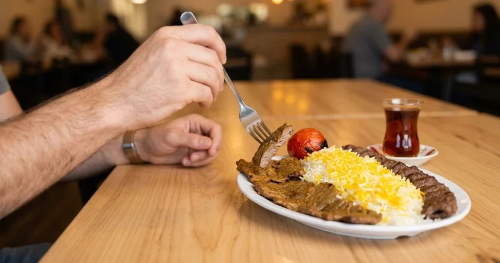 Kubideh, Barg or Soltani? How to Order a Halal Persian Kabob Plate at Shishkabob Mediterranean in Sunnyvale